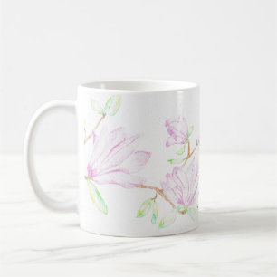 Mug Watercolor Magnolias