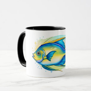 Mug - Watercolor Series: Angelfish