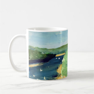 Mug Waterview Scene Australian art