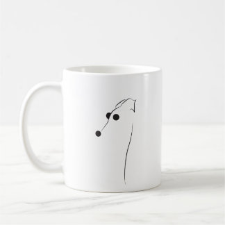 Mug with a greyhound