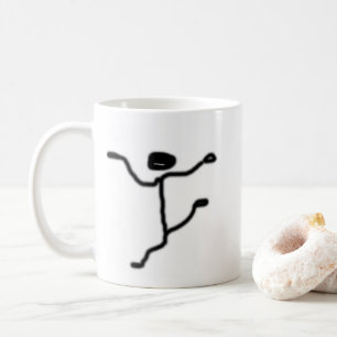 mug with a little figure