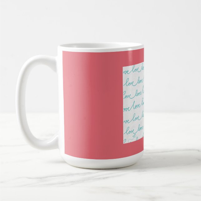 Mug with a piece of love. (Left)
