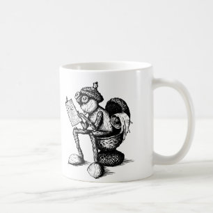 Mug with acorn elves