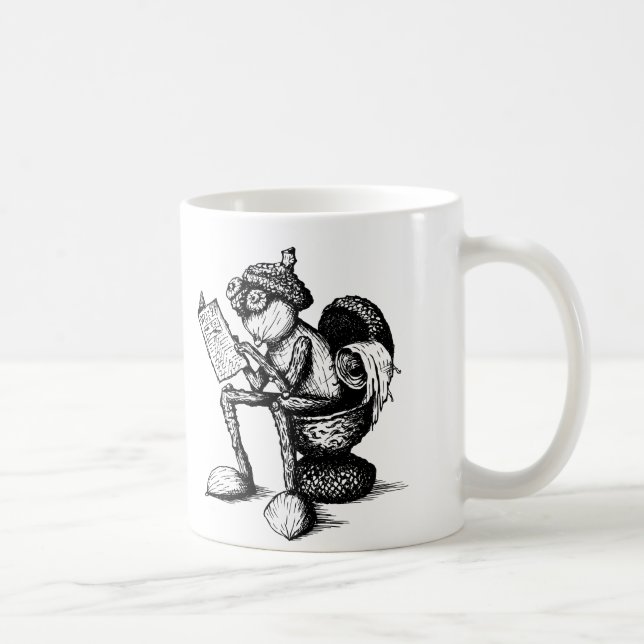 Mug with acorn elves  (Right)