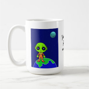 Mug with alien "You're my favourite.." by Jo Image