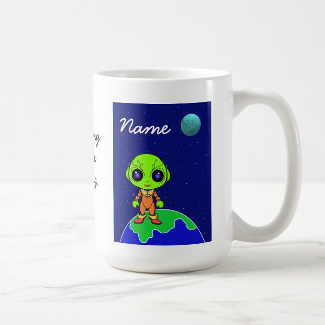 Mug with alien "You're my favourite.." by Jo Image (Right)