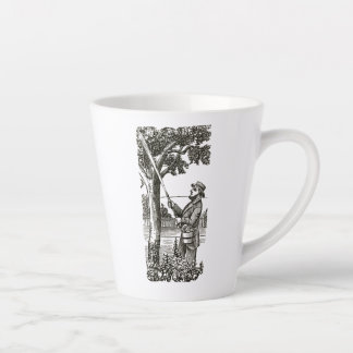 Mug with antique gardener