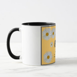 Mug with April Birth Month Flower the Daisy