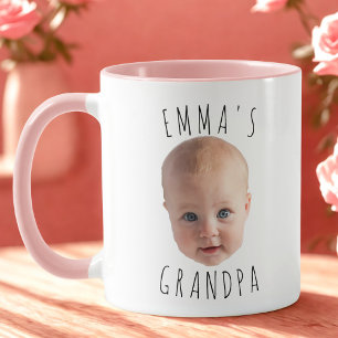 Mug with Baby Face Custom Face Baby Mum Dad