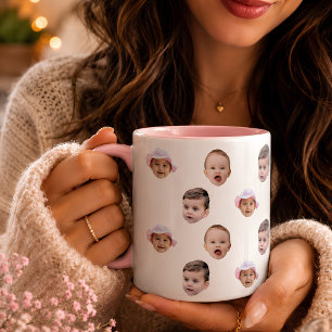 Mug with Baby Photo Gift Custom Baby Face Mug