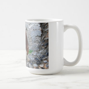 Mug With Basset Hound Castle Ruins Visit