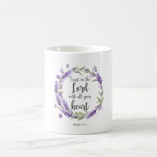 Mug with Bible Verse Trust in the Lord