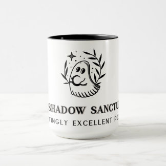 Mug With Black And Grey Full Logo