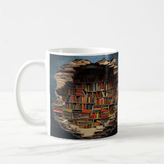 Mug with book design