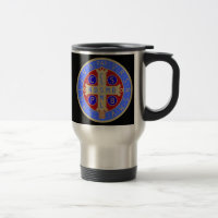 Mug with Both Faces of the St. Benedict Medal