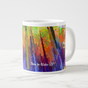 Mug with Bright Abstract Design