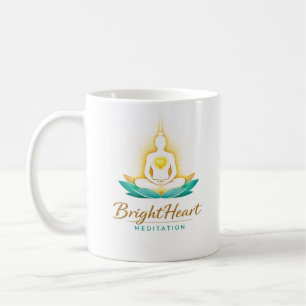 Mug with Brightheart Meditation logo