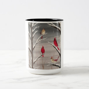 Mug with cardinals