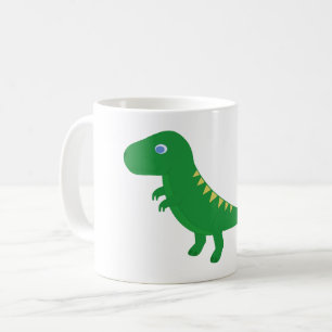 Mug with cartoon T-Rex