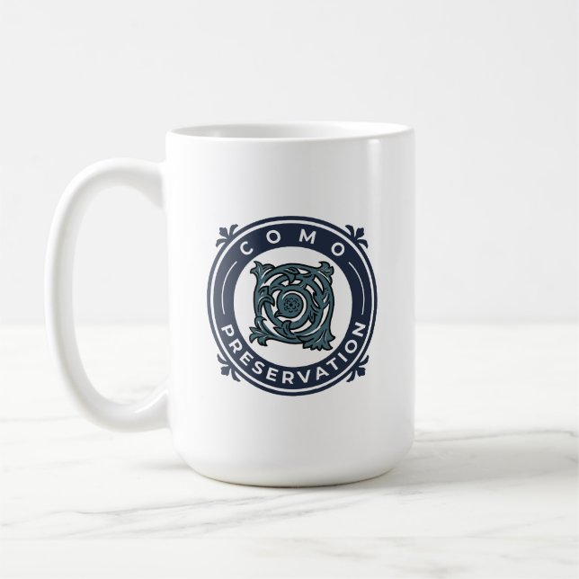 Mug with Circular Logo (Left)