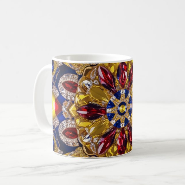 Mug with Colombia Colours Design (Front Left)