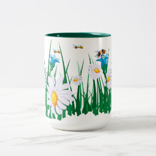 Mug with colour inside