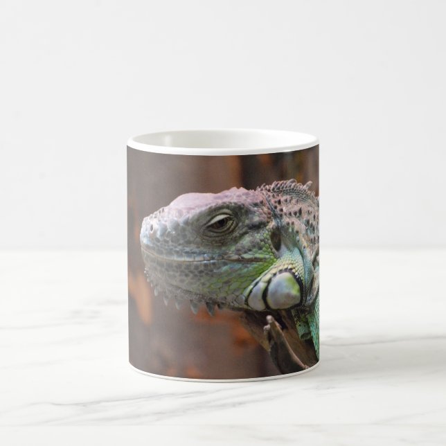 Mug with colourful Iguana lizard (Center)