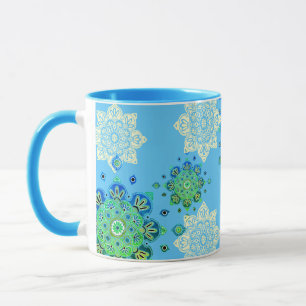 Mug with Colourful Medallions