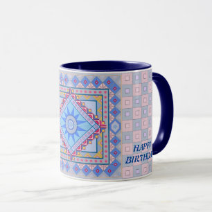 MUG WITH COOL ART FOR BIRTHDAY PRESENT