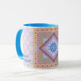 MUG WITH COOL ART FOR BIRTHDAY PRESENT