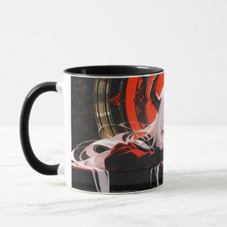 Mug with demonic anime girl