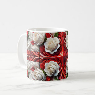 Mug with English Roses Design