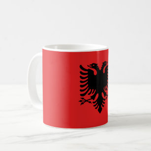Mug with Flag of Albania