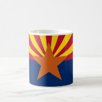Mug with Flag of Arizona State - USA