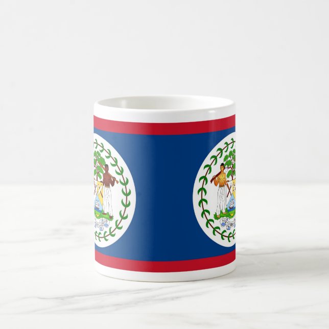 Mug with Flag of Belise (Center)