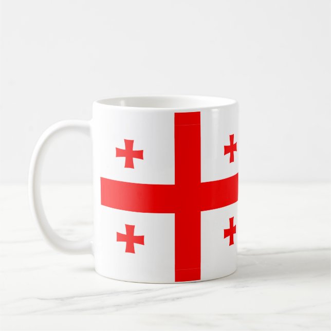 Mug with Flag of Georgia (Left)