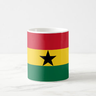 Mug with Flag of Ghana
