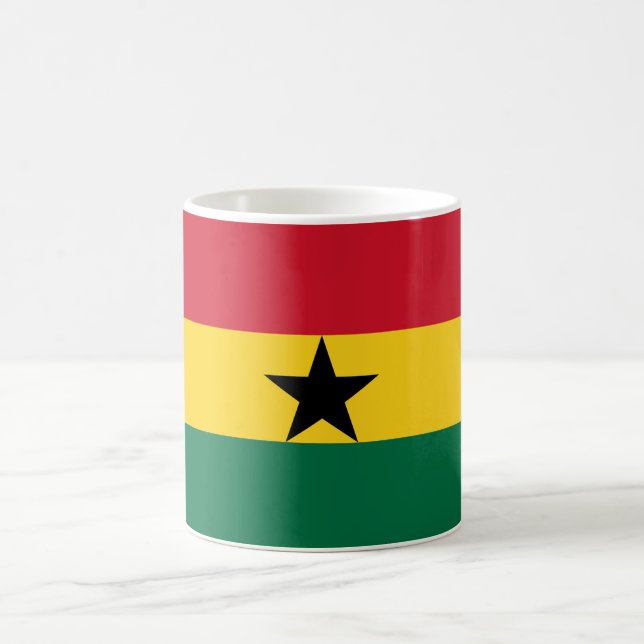 Mug with Flag of Ghana (Center)