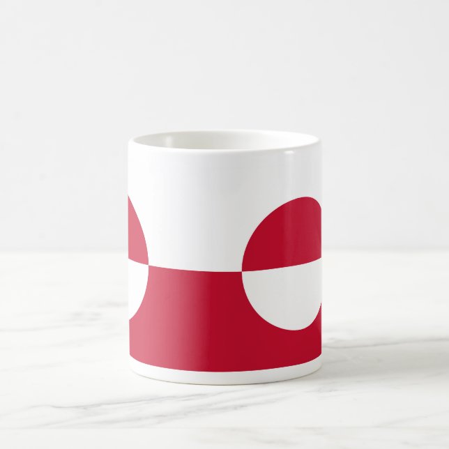 Mug with Flag of Greenland (Center)