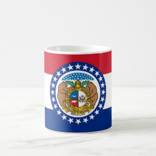 Mug with Flag of Missouri State - USA