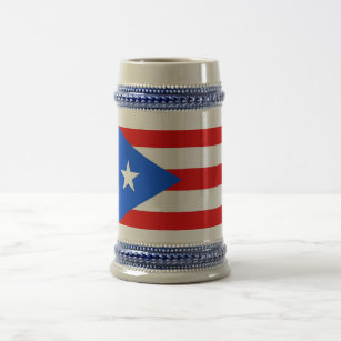 Mug with Flag of Puerto Rico -USA