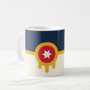 Mug with Flag of Tulsa, Oklahoma