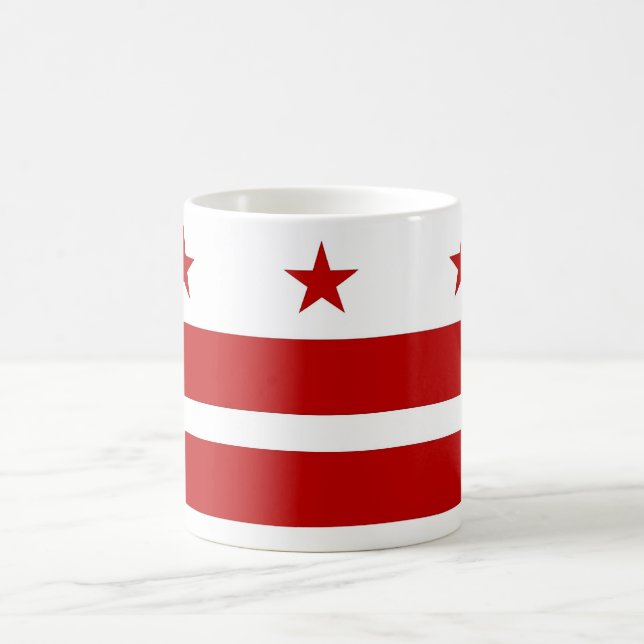 Mug with Flag of Washington DC - USA (Center)
