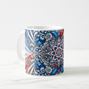 Mug with French Colours Design