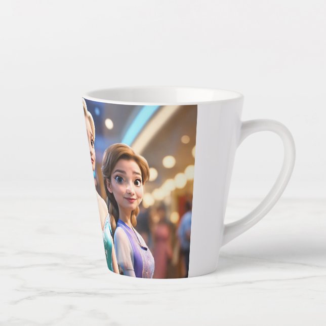 MUG WITH FROZEN GIRL IMAGE (Right)
