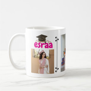 Mug with Graduate's Name and Photo   Personalized 