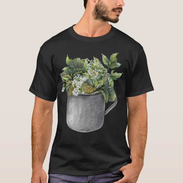 Mug With Green Forest Growth T-Shirt (Front)