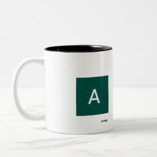 mug with image and text