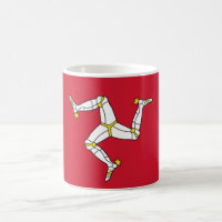 Mug with Isle of Man Flag