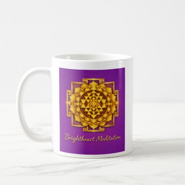 Mug with Maha Sri Yantra (Left)